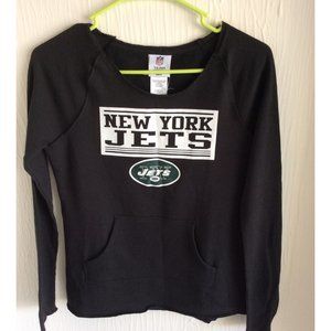 NWT New York Jets, Girls Lightweight Sweatshirt, Size XL, NFL Team Apparel